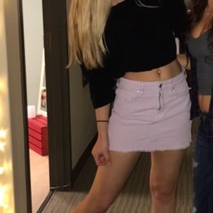 pacsun lavender skirt